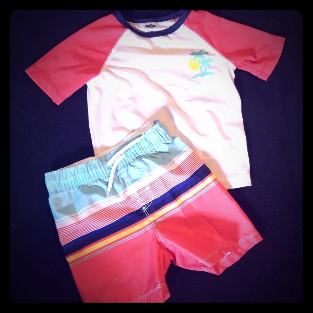 Old Navy toddler boy swim suit  18-24 mos